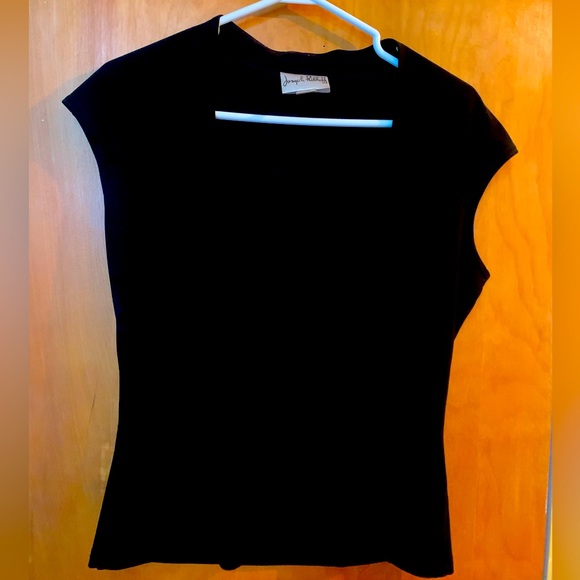 Black top joseph ribkoff size 12 - Picture 1 of 3
